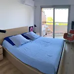 Superbe 2p Vue Mer, Ensoleillé, Piscine Apartamento